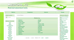 Desktop Screenshot of nova.medicina.cz