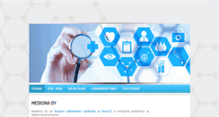 Desktop Screenshot of medicina.fi