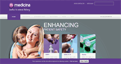 Desktop Screenshot of medicina.co.uk